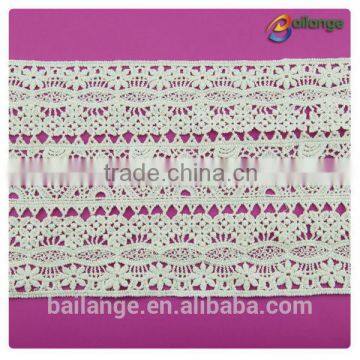 2016 vintage lace trim factory price for chair cover