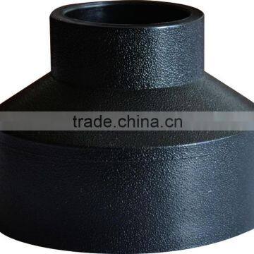 Socket reducer fittings for pe pipe