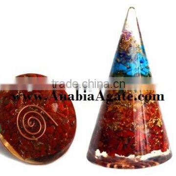 Chakra Orgone Antenna :Wholesale Healing Antenna : Chakra Layered Orgone Antenna photo-5