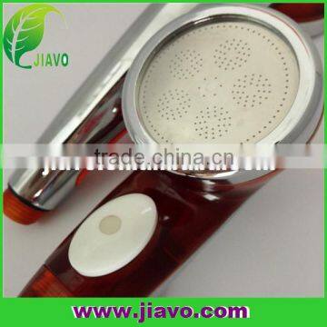 convenient to use mineral shower head with grate