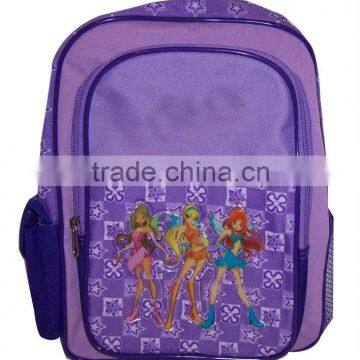 school bag with printing