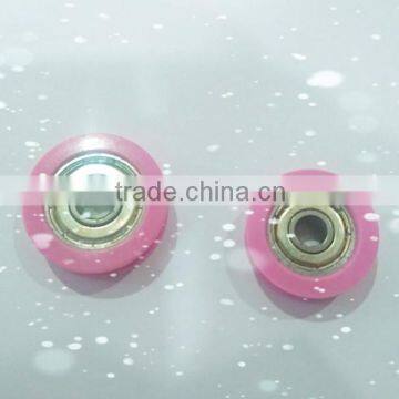 pom plastic coated bearing 625 zz ball bearing for shower door roller wheel