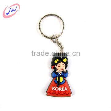 China Good Reputation Top Fashion Reflective Pvc Keychain