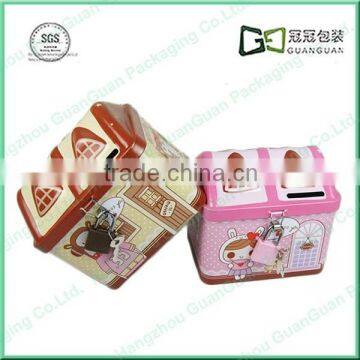 offset printing fancy coin tin container