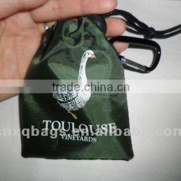 folding bag into pouch nylon folding bag with pouch