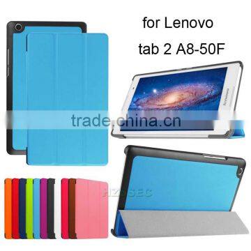 Auto Sleep Wake Stand Leather Case Smart Tablet Fashion Cover For Lenovo Tab 2 A8-50