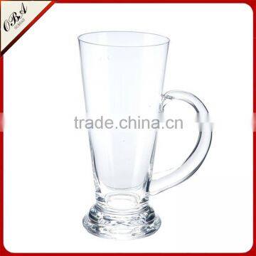 20oz German Style Extra Large Glass Beer Mugs with handles