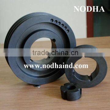 V belt sheaves SPB SPA, V grooved belt pulley SPC, cast iron sheave taper bush pulley