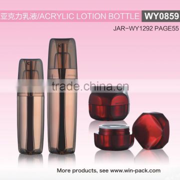 WY0859 crystal acrylic cosmetic bottle, special lotion bottle