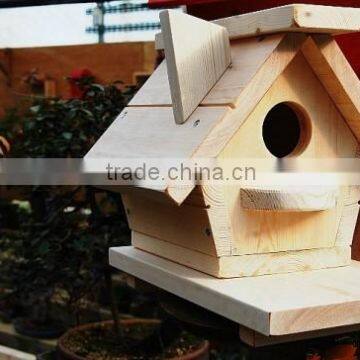 Small Wooden Wood Carved Cheap Bird Houses photo-2