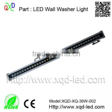 IP65 High Quality waterproof led waterproof 36w led wall washer light with Low Temperature