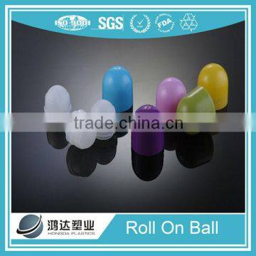 Plastic deodorant roll on ball supplier