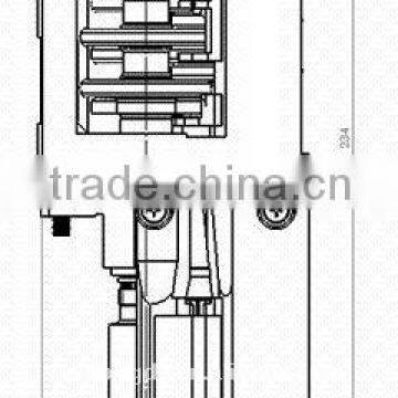 HT821 high speed draw texturing machine friction false twisters