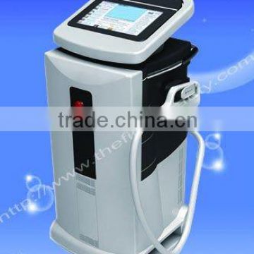 Armpit / Back Hair Removal 2011 E Light IPL+bipolar RF Laser 590-1200nm Beauty Machine For Hair Fleck Pigment Tattoo Removal And Skin Rejuvenation