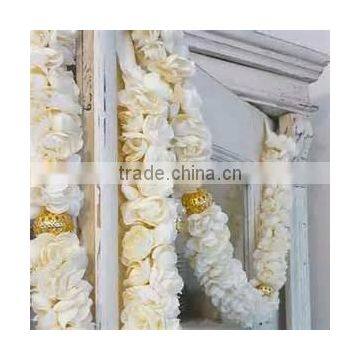 Jasmine or Malligai poo Malai Exporter In Indian/Madurai