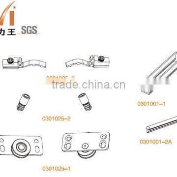 Hot Sell Internal Hanging Wardrobe Sliding Door Fittings for Closet Sliding Door photo-5