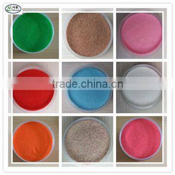 High Quality Bulk Multicolored Color and Manufactured Decorative Color Sand