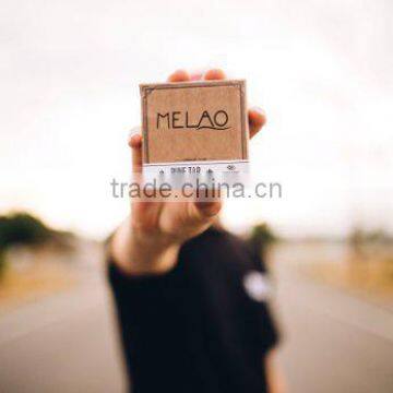 MELAO Pine Tar Soap - Mens Bar With Natural Woodsy Scent and Skin Scrub Exfoliation - Handmade With Pine, Hemp, Olive Oils photo-3