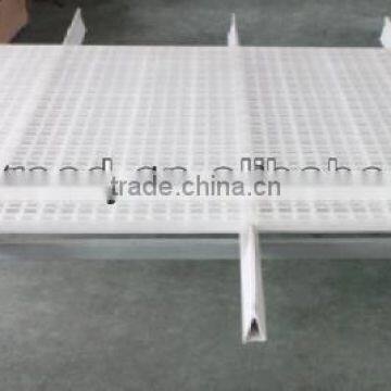 Plastic chicken floor slat