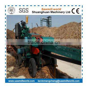 Diesel Engine Wood Pallet Chipper