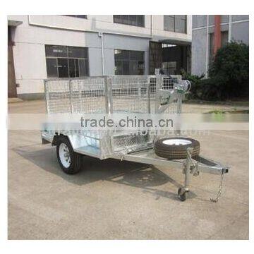 2015 Winch Tilt Cage Trailer With Spare Wheel