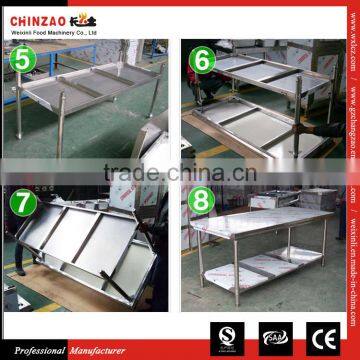 Stainless Steel Worktable/Commercial Workable/Stainless Steel Dining Table photo-6