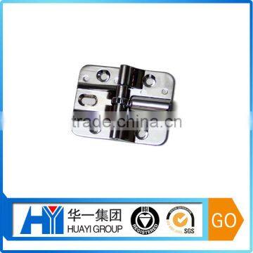 Custom 180 degree concealed hinge zinc plated die casting folding door hinge for canbinet or locker