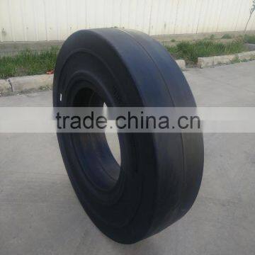 Solid Rubber Tires Bullet Proof Tire 10.00-20 Tires From China photo-4