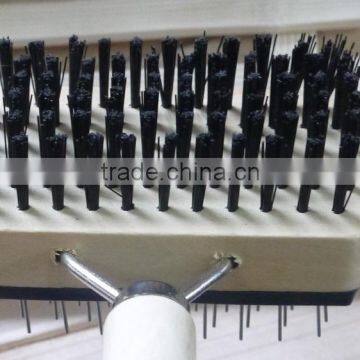 Pet Brush Wholesale Wooden Handle Dog Brush for Dog Massage photo-6
