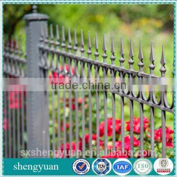 Antique cheap wrought iron fence with accessories