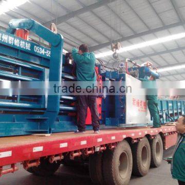 Plastic Bottles/wool/fabric/cloth/hay/cotton/carboard/waste Paper Type Baler photo-4