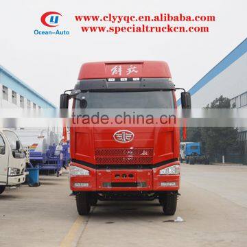 31 Ton FAW Heavy Duty Flatbed Transfer Truck photo-3