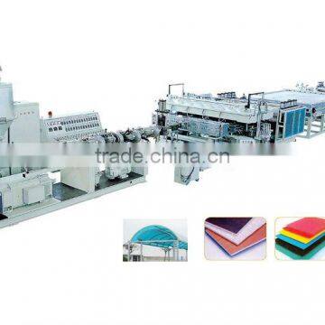 PP hollow board production line