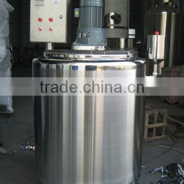 SS304 mixing tank (steam heating and water cooling)