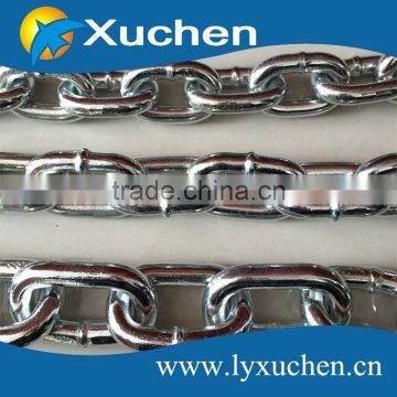 Galvanized Link Chain Mild Steel Din 763 Link Chain photo-5
