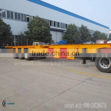 CLW 3 axles 40 Foot Container skeleton trailer