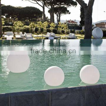 Egg Shape Wireless Induction Charge Water Floating IP68 LED Garden Light Ball With IR/RF/APP Remote Control photo-5