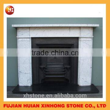 Nature Stone Marble Indoor Surround Fireplace