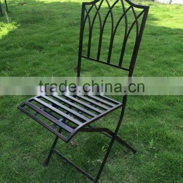 Good quality black flexible folding easy chair