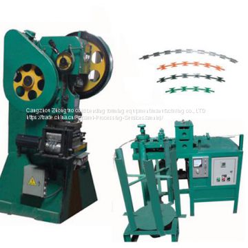 Single or double barbed wire galvanized steel barbed wire machine