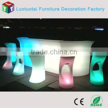 High Quality PE LED Bar Chair