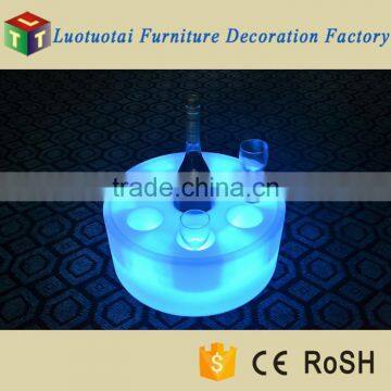 Factory Sale Plastic Waterproof Champagne Led Ice Bucket/wine Tray for Outdoor Use photo-2