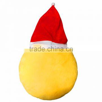 Blockbuster Launch Embroiderey Stuffed 100% Cotton Christmas Emoji Pillow photo-5