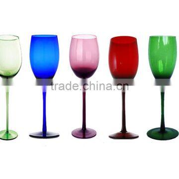 New color wine glass new colorful wine glass goblet new design wine glass