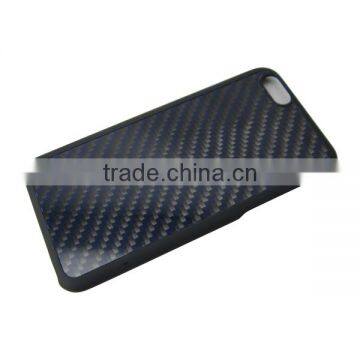 PC Bottom Diagonal Stripes Blue Carbon Fiber Mobile Phone Case for IPhone 6 100% Carbon Fiber photo-6