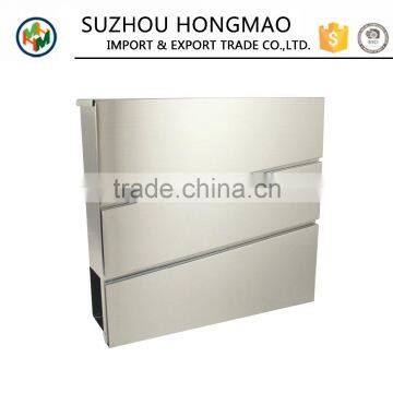 New Design Waterproof Stainless Steel Wall Mounted Mailbox photo-3