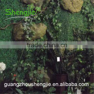 SJLJ013441 Wholesale Cheap Artificial Green Wall / Fake Plastic Grass Wall for Wall Decoration photo-2
