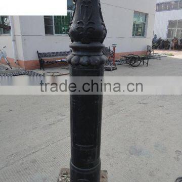 decorative ductile iron lamp post base manufactured in China