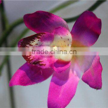 Home and Outdoor Garden Table Wedding Gate Decoration 60cm or 24inches Height Artificial 3 Heads Flowers E04 0621 photo-2