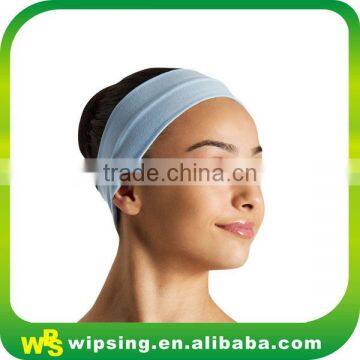 High quality cotton sweated yoga stretchy headband